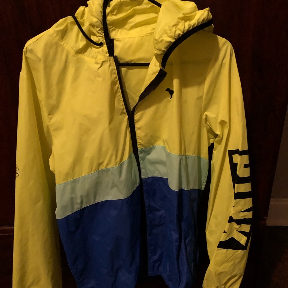 Pink windbreaker-Brand new